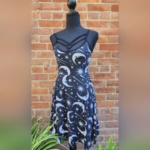 XS Star and Moons Dress